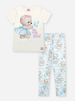 Conjunto Infantil Blusa e Calça Legging – Cinti