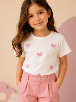 Blusa Infantil Borboletas – Cinti